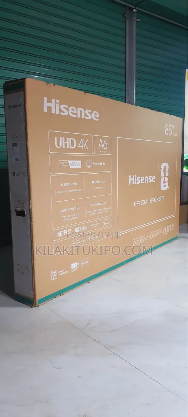 Hisense 85" Class A6 Series LED UHD Google Smart TV - 1