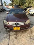 Mercedes-Benz C-Class 2007 Maroon - 1