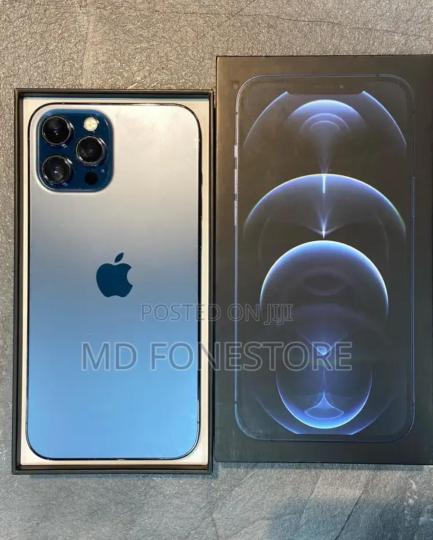 New Apple iPhone 12 Pro Max 128GB Blue - 1