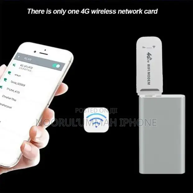 Modem ya 4G USB WiFi Stick 150Mbps Kipanya cha Wireless cha Kubebeka - 1