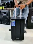 Aborder 10" 50000W Professional Trolley PA Speaker with Wireless Mic - 1