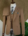 Vip Classic Heavy Cotton Suits - Brown - 1