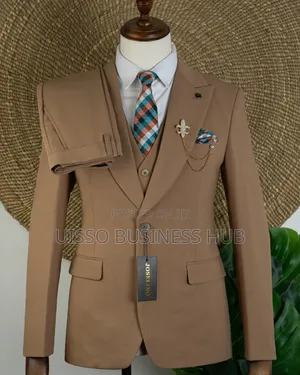 Vip Classic Heavy Cotton Suits - Brown