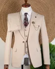 Mario Casas Men's 3-Piece Suits - 2