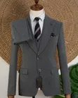Mario Casas Gray Men's Suit - Brand New - 5