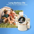 Philips TAS2509WT/00 10W Bluetooth Karaoke Speaker with 2 Mics - 3