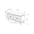 Dune Shoe Bench - 3