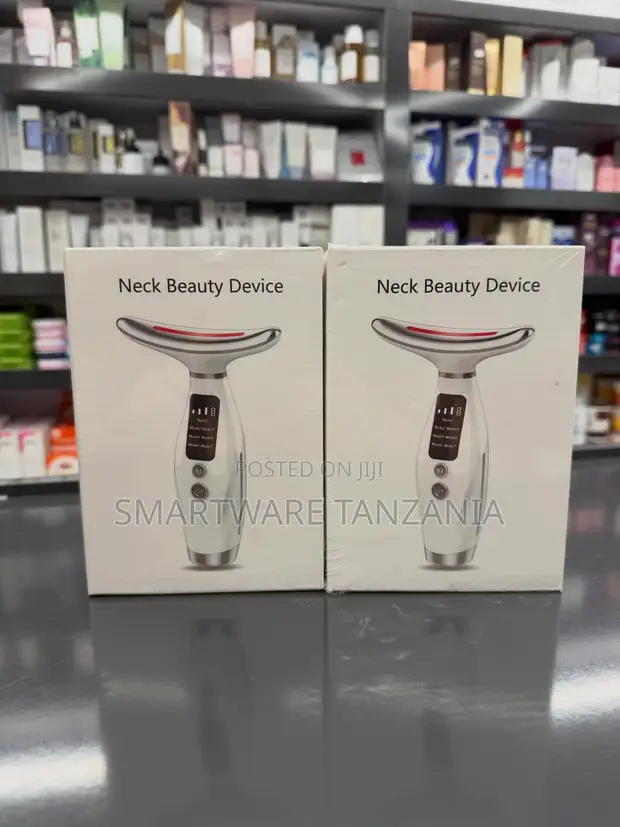 Neck Beauty Device with LED Light Therapy - 1