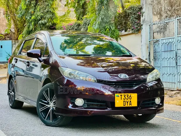 Toyota Wish 2008 Maroon - 1