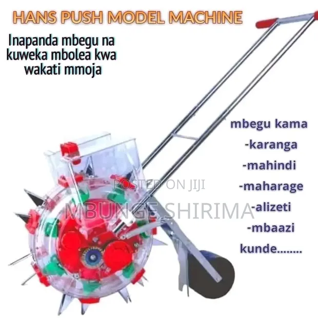Hans Push Model Seed Planter Machine - 1