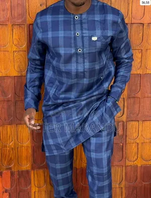 Men's Plaid Senator Suits