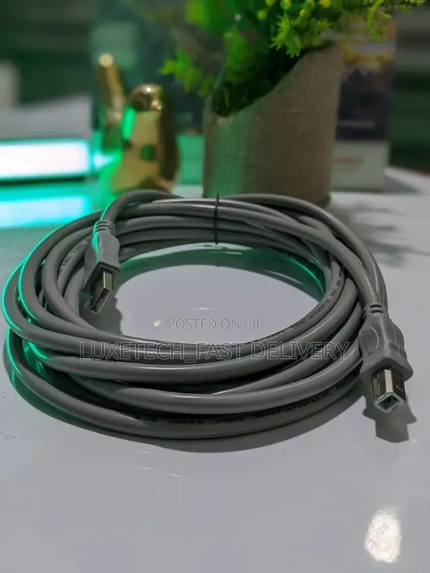 10 Meter USB Printer Cable (Type-A to Type-B) - 1