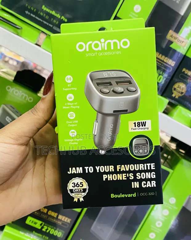 Oraimo Boulevard 18W Car Charger - 1