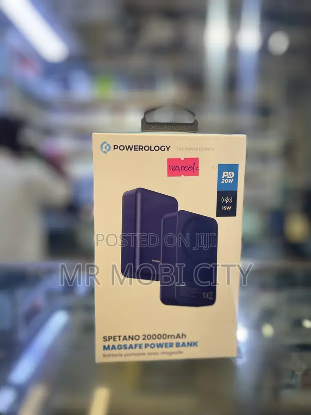 Powerology Spetano 20000mAh MagSafe Power Bank - 1