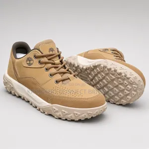 Timberland Brown Leather Hiking Shoes