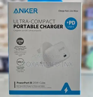 Anker PowerPort III 20W Cube Charging Adapter