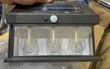 Triple Bulb Solar Outdoor/Indoor Lights - 2