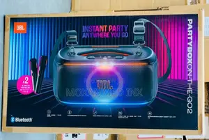 JBL PartyBox On-The-Go 2 with 2 Microphones