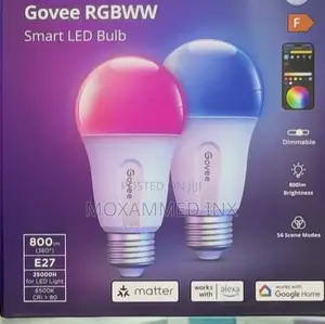 Govee RGBWW Smart LED Bulb WiFi (Pack of 2)