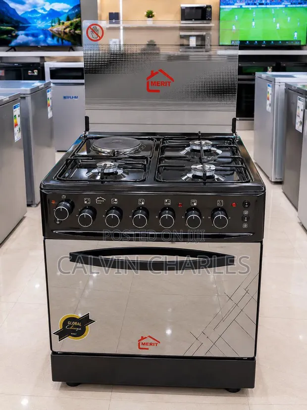 Merit Free Standing Cooker - 60cm - 1