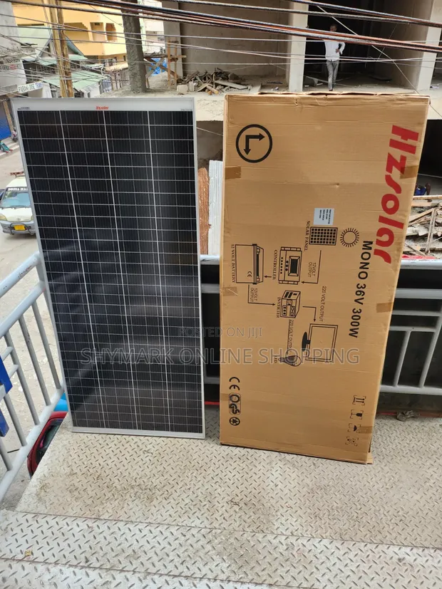 Hzsolar Solar Panel Mono 36V 300W - 1