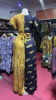Esmaura Batik Jumpsuit - Wanawake Rangi Nyingi - 3