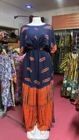 Esmaura Batik Jumpsuit - Wanawake Rangi Nyingi - 4