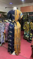 Esmaura Batik Jumpsuit - Wanawake Rangi Nyingi - 5