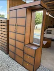 2-Door Wardrobe with Dressing Area - 2