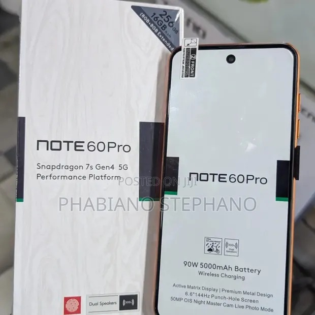 New Infinix Note 60 Pro 256GB - 1