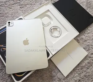 Apple iPad Pro 11" (2024) 256GB Nyeupe