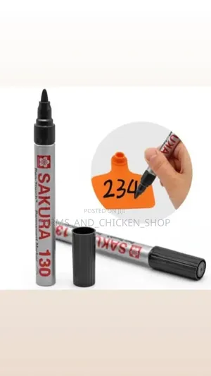 Animal Ear Tags with Numbers