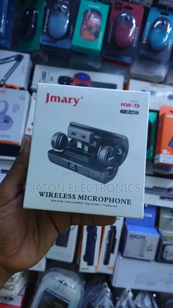 Jmary Wireless Microphone for iPhone & Type-C - 1