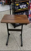 Portable Rolling Laptop Desk - Overbed/Sofa Side Table - 1