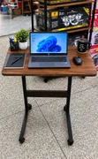 Portable Rolling Laptop Desk - Overbed/Sofa Side Table - 2