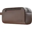 Green Lion Tirana Travel Pouch - Brown PU Leather - 2