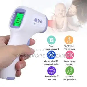 Digital LCD Infrared Thermometer - Non-Contact Forehead Baby Temperature
