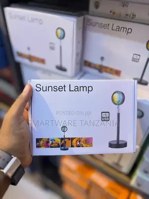 Sunset Lamp USB Projector with Adjustable Color