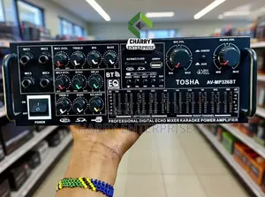 Digital Karaoke Audio Amplifier 1200W with Dual Equalizer