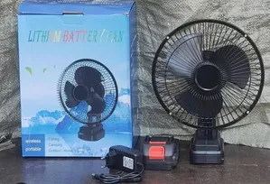 Portable Rechargeable Lithium Battery Mini Fan - Cordless Table Fan