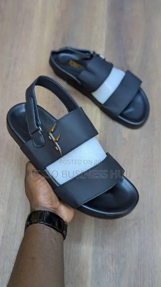 Simple Men's Sandals - 1
