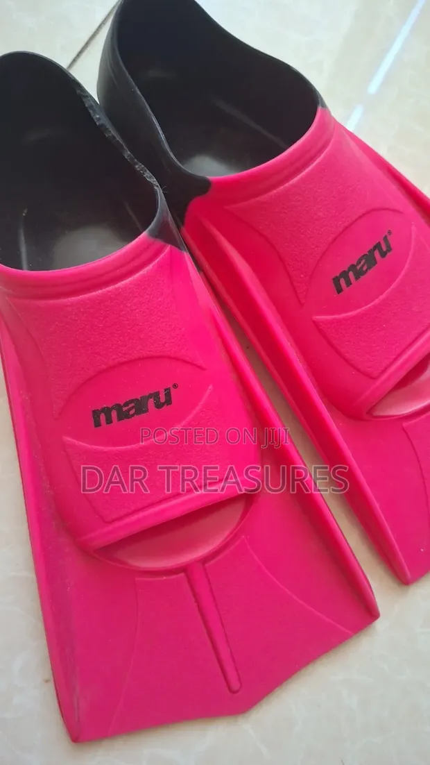 Original Maru Swim Training Fins - Pink/Black (EU 35-36) - 1
