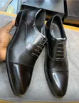 Paul Smith Men's Black Leather Oxfords - 1