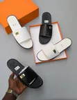 Louis Vuitton Luxury Men's Leather Slides - 2