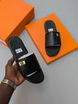 Louis Vuitton Luxury Men's Leather Slides - 4