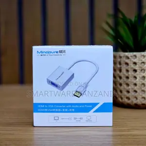 Mindpure HDMI to VGA Adapter with Audio & Power