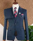 Premium Cotton Three-Piece Suit - Classy & Elegant - 3