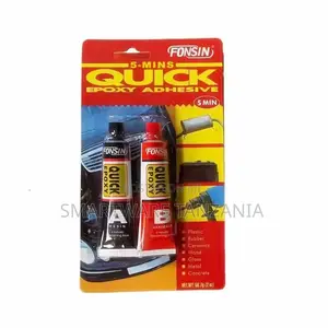 FONSIN Quick Epoxy Adhesive 5-Minute Set, 2-Part Resin