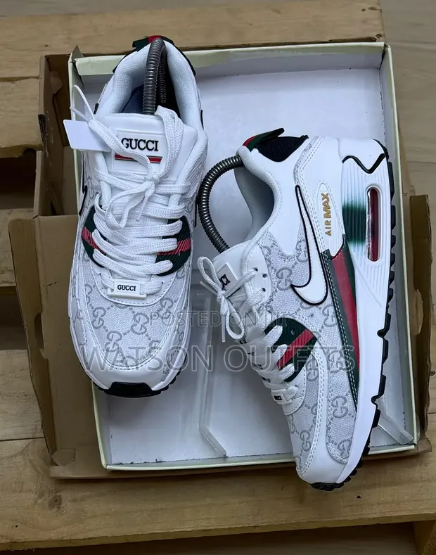 Nike Men's Leather Sneakers - Brand New - 1