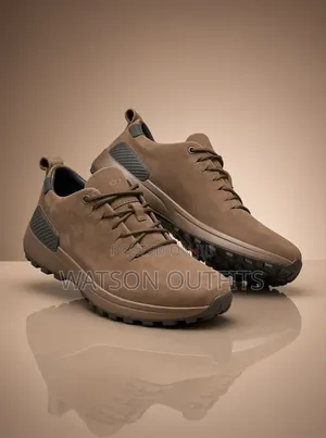 New Ecco Men's Leather Casual Shoes - 4 Colors